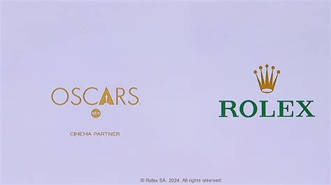 rolex oscar commercial 2024|rolex and cinema ads.